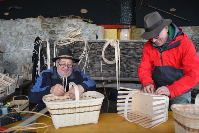 Johann "Hechal" Frühwald&gt; und Eric Zebenholzer.