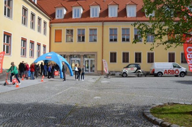 In der NMS Köflach hielt der ARBÖ einen Verkehrssicherheitstag ab.