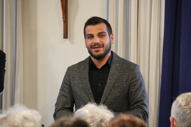 Von seiner dramatischen Flucht erzählte Jad Turjman in Mattsee.