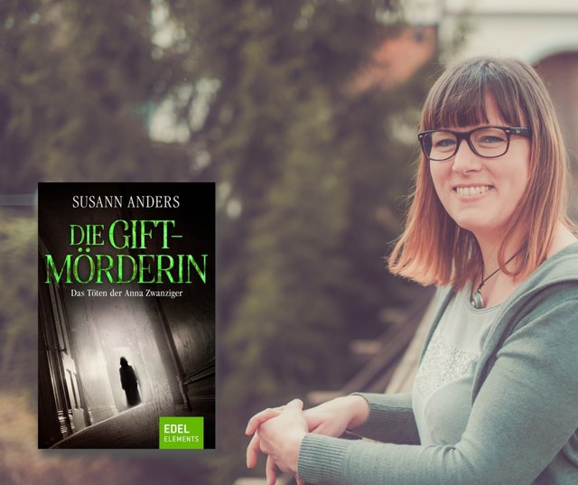 Susanne Klaffenböck-Pointecker schreibt unter dem Pseudonym "Susann Anders". Mit "Der Giftmörderin" erschien kürzlich ihr zweiter Krimi im "Edel Elements-Verlag".