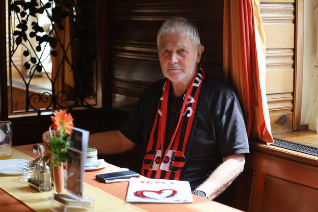 Die Sportvereinigung Urfahr im Herzen tragend: Ulrich Wöss ist ein echtes Urgestein des Urfahraner Traditionsklubs.