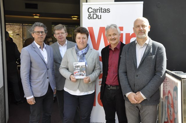 Präsentierten: Spiegel, Beiglböck, Prattes, Waltl, Wagner (v.l.)