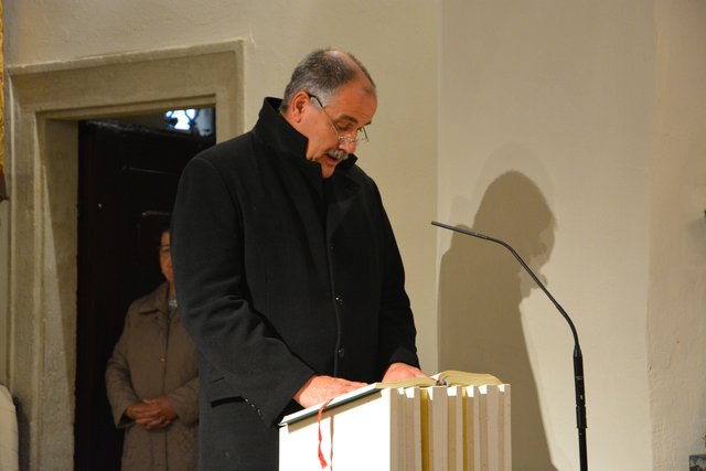 Auch Bürgermeister Gregor Löffler gestaltete die Festmesse mit.