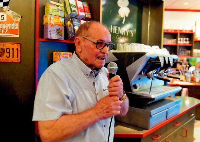 Johann Gramanitsch berichtete über seine Abenteuer und seinen heiß geliebten Jokl.