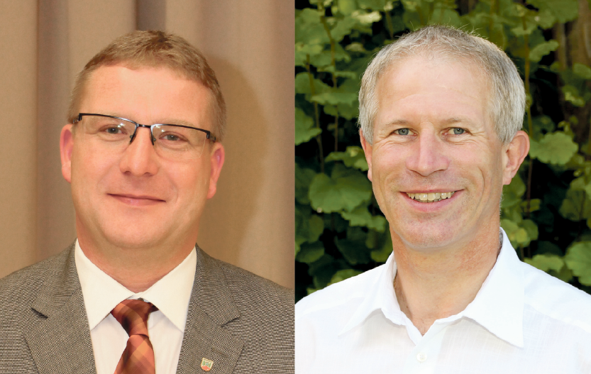 Von links: Martin Kapeller, Erich Traxler.