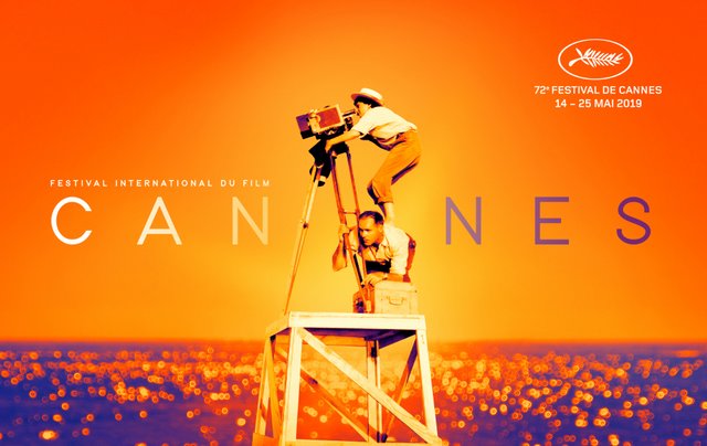 Festivalplakat 72. internationales Filmfestival von Cannes. 14. - 25. Mai 2019