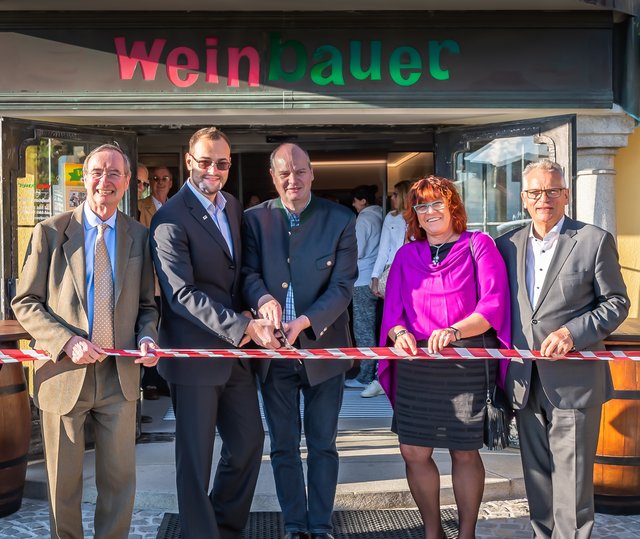 Christoph Leitl, Klaus Bauer, Thomas Berger, Isolde Resch und Gottfried Kneifel (v. l.)
 | Foto: Gerli L.