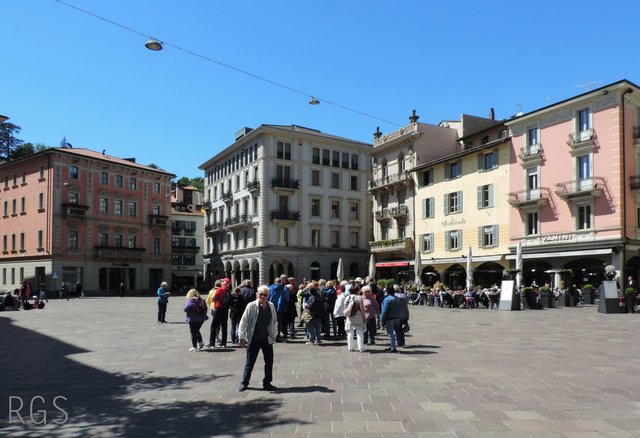 Gruppe, Locarno Schweiz