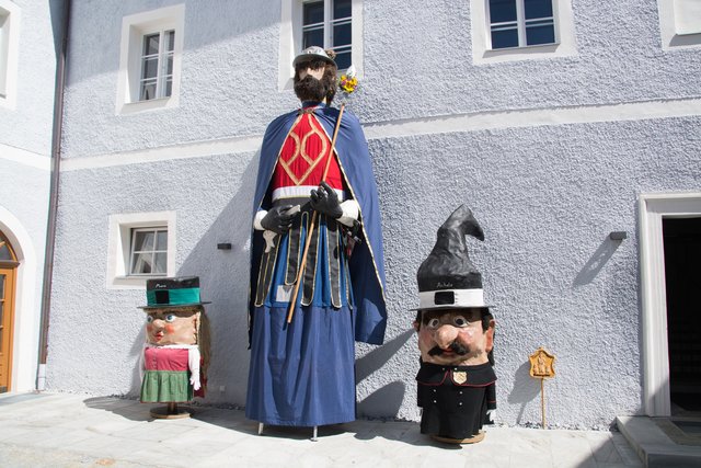 Ramingsteins Samson mit den beiden Zwergerln. | Foto: Regionaut Peter Bolha
