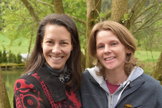 Isabella Oberlojer und Sonja Smoliner
