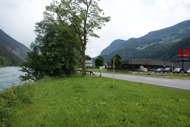 Hochwasserschutz-Projekt präsentiert: Entlang des Innufers in Schönwies müssten Schutzbauten errichtet werden.