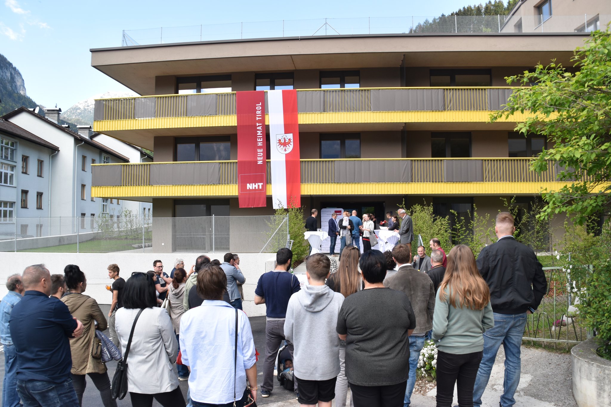 Hubersiedlung Schl ssel bergabe In Jenbach Tirol