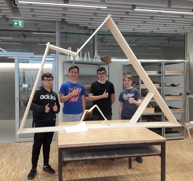 Tischler Trophy 2019: Projekt der NMS Schulz. Hall: Kleiner und Großer Bettelwurf. | Foto: NMS Schulzentrum Hall