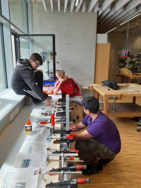 Tischler Trophy 2019: Projekt der NMS Schulz. Hall: Kleiner und Großer Bettelwurf. | Foto: NMS Schulzentrum Hall