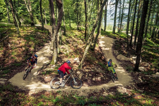 Der MTB-Zone Petzen-Flow Country-Trail
