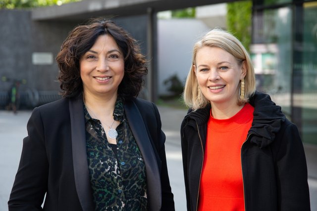 Kämpfen für die Gleichberechtigung von Frauen - auch in der österreichischen Sporthilfe: NRin Yildirm und die Innsbrucker Stadträtin Mayr. | Foto: Hitthaler
