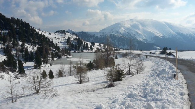 Windebensee auf 1.950 Meter Seehöhe an der Nockalmstraße