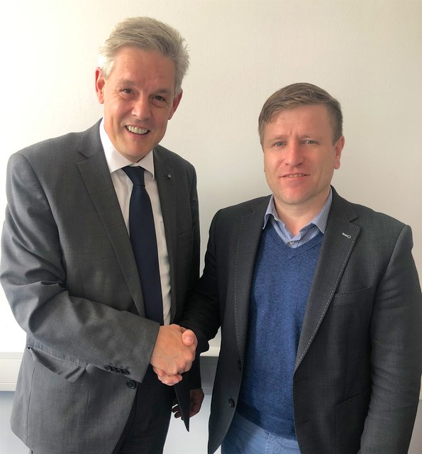 Hermann Hauer (l.) und Jürgen Handler (r.) sind sich punkto Hochegg einig und rügen die SPÖ wegen Panikmache.
