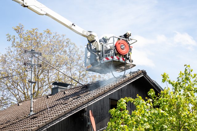 Wohnhausbrand in Haibach im Mühlkreis