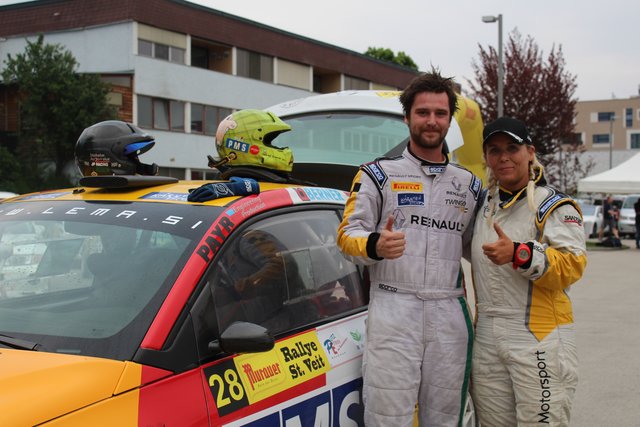 Bester Kärntner: Alfred Kramer junior mit Co-Pilotin Jeanette Kvick