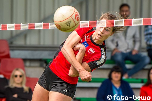 Carina Steindl in ihrem Element