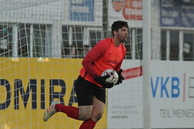 Perg-Goalie Amel Kujundzic hielt seinen Kasten gegen Bad Ischl sauber und war auch einer der Besten seines Teams.