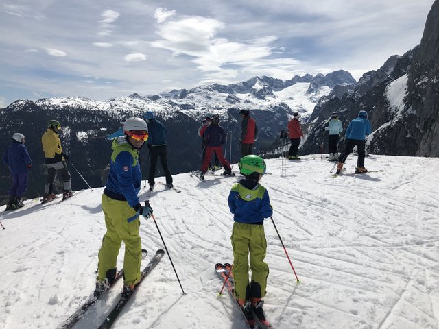 Allein am 18. Mai waren rund 500 Skifahrer in Gosau auf der Piste unterwegs.