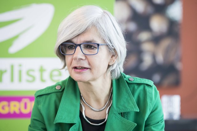 Ingeborg Haller (Bürgerliste/die Grünen) nimmt Stellung zur "Ibiza-Affäre".