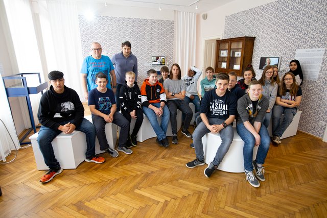 Für die Schüler war der Besuch ein interessantes Erlebnis.