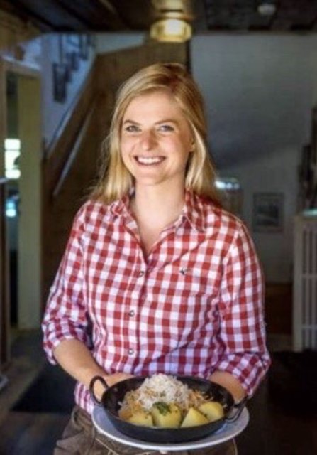 Josef-Mehrl-Hütten-Wirtin Nicole Sampl.