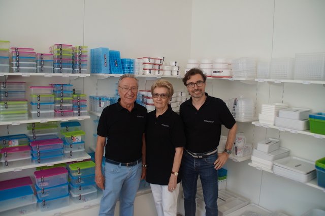 Gerhard und Brigitta Brunnthaler mit Sohn Markus Brunnthaler.
