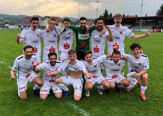 Das Zweierteam des ASK Voitsberg freute sich über einen 2:1-Sieg über Heimschuh.