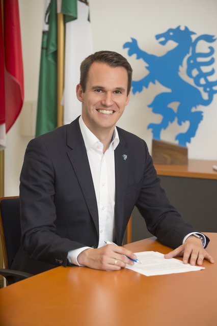 Hermann tritt als Spitzenkandidat der FPÖ Feldkirchen an.