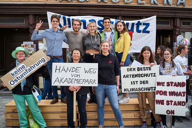 "Klimaschutz jetzt" ist mehr als 300 Menschen ein Anliegen.