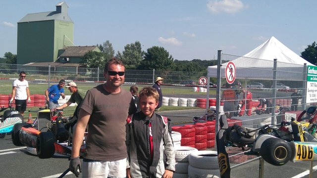 Leon Mandl (15) und Vater Hannes sind ein sehr erfolgreiches Team.