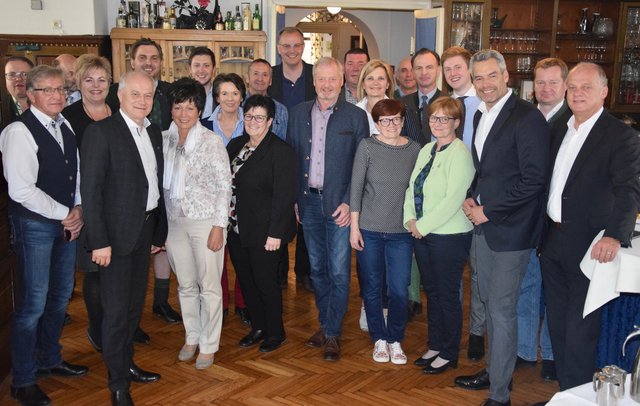 Die Teilnehmer der VP Klausur in Mariazell