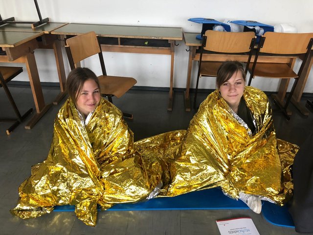 Szonja und Laura | Foto: NMS Oberpullendorf