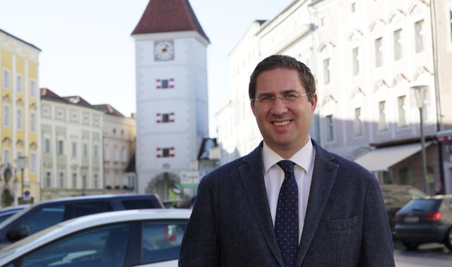 "Sachliche Arbeit im Vordergrund": Bürgermeister Andreas Rabl zur Video-Affäre.