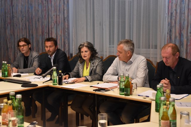 Die Wörgler Stadtregierung zeigte sich bei ihrer Halbzeitbilanz äußerst Zufrieden.