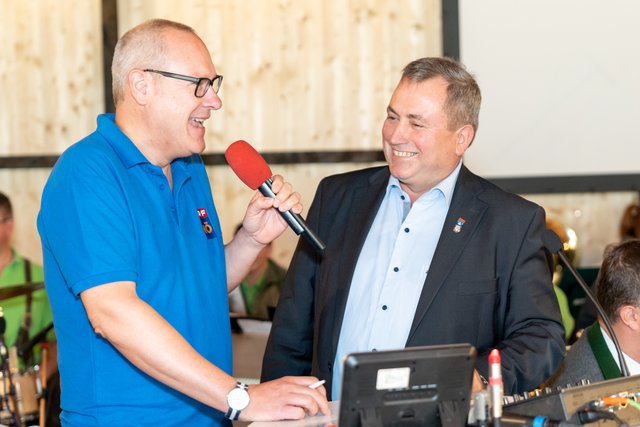 Bgm. Bernhard Karnthaler im Interview mit Tom Schwarzmann.