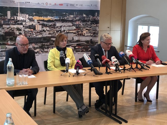 Das SPÖ-Führungsteam beendet die Koalition mit der FPÖ.