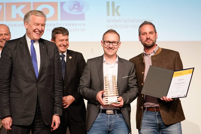Auch beim Niederösterreichischen Holzbaupreis siegte das Projekt der WIEHAG GmbH aus Altheim in Schottland.