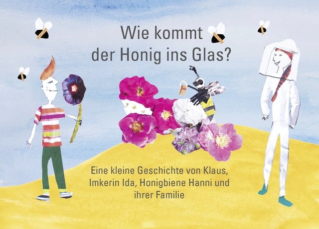 Kinderbuch im Hosentaschenformat: „Wie kommt der Honig ins Glas“