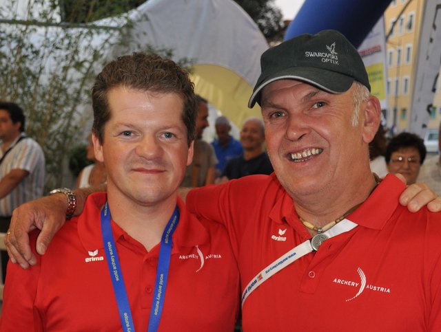 Heribert Dornhofer (li.) und Franz Haberler errangen Landesmeistertitel.