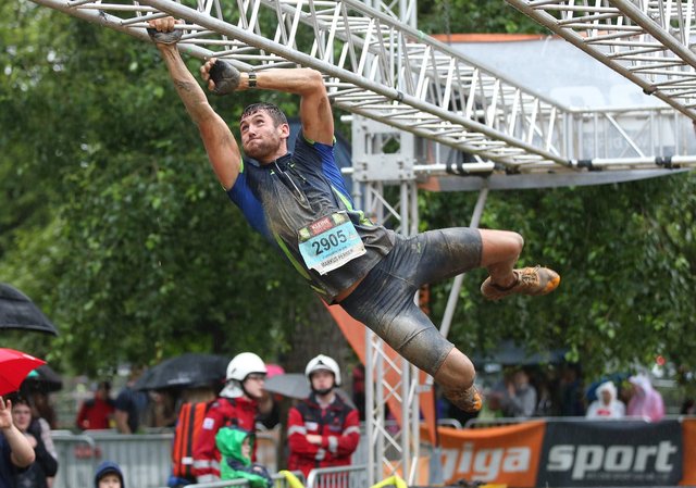 Es wird hier klar ersichtlich: Beim "Innsbruckathlon" kommen nur die ganz Harten durch! | Foto: GEPA