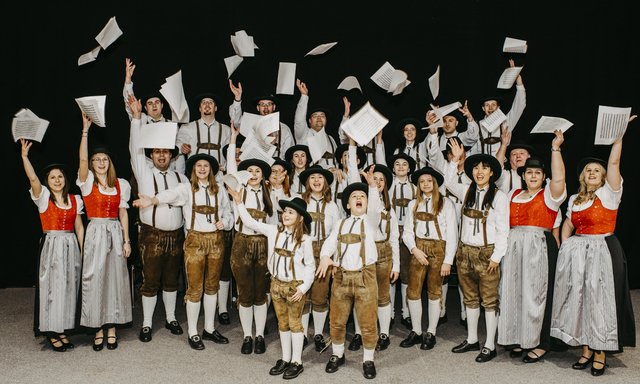Die Musikkapelle Krumegg freut sich auf die Klangwolke rund um den Dorfplatz.
