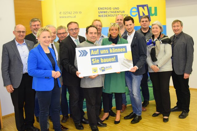 Regionsleiterin Weinviertel Regina Engelbrecht , Karl Grammanitsch, Richard Hogl, Stephan Sadil, Dagmar Zier, Christoph Demmer, Anna Hofstätter, Herbert Greisberger, Johann Mayer, Rudolf Markoschitz, Edwin Hannak, Werner Kurz, Theuretzbachner Peter, Johannes Tomek