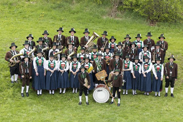 Die MK Telfes zählt zu den jüngeren Kapellen im Stubaital.