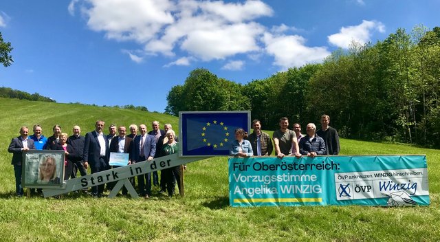 Agrar-Landesrat Max Hiegelsberger besuchte kürzlich die ÖVP in Altenberg.