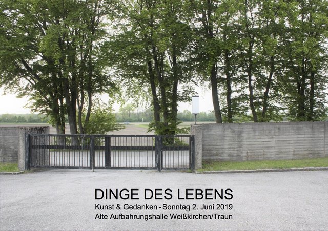 Kunst in der alten Leichenhalle – eine reizvolle Herausforderung.